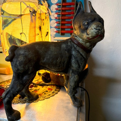 Cast iron terrier bulldog - cast,