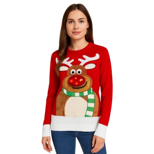 Unisex led light - led, rudolph