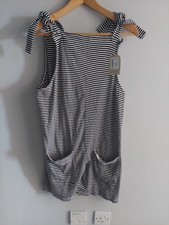 Stripe Shortie Dungarees