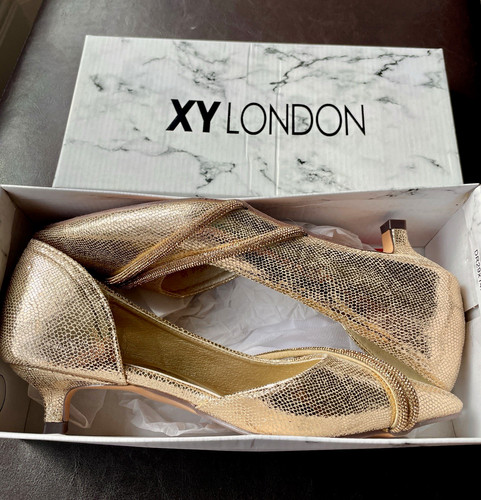 London gold glitter pointed - xy,
