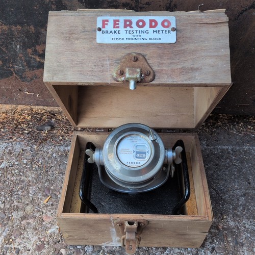 Vintage ferodo brake testing - vintage,
