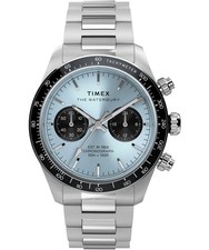Timex Silver Mens Chronograph