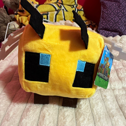 Minecraft bee plush soft toy - minecraft,