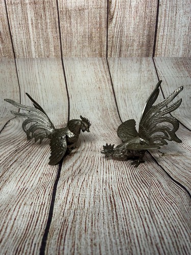 Pair vintage silver - vintage, plated