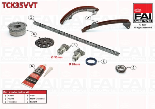 Fai autoparts tck35vvt timing - autoparts,