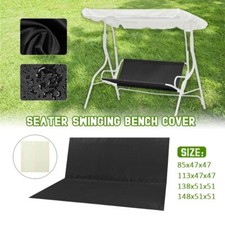Replacement Swing Seat Cover Garden Chair Bench Hammock Cushion For 2/3 Seaters
