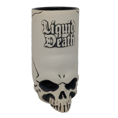 Liquid death skull - liquid, mug