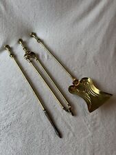 brass fire companion set Solid