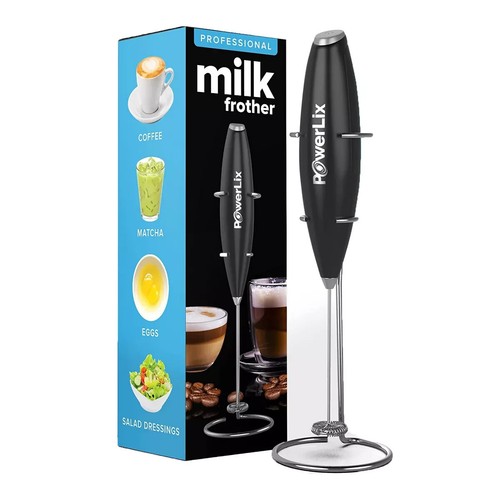 Milk frother handheld - handheld, electric