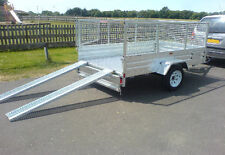 UTILITY/QUAD BIKE TRAILER 8' x 5' FOR HIRE, BASED IN EAST SUSSEX