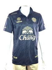 2018 Black Buriram United Thailand  Soccer Football Jersey Gold Logo Yamaha XL