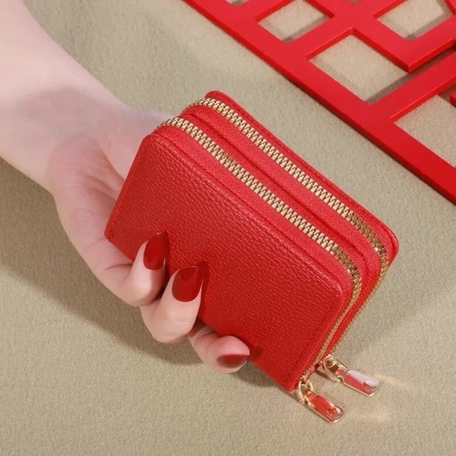 Women short wallet lychee - short,