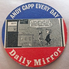 Daily Mirror Beer Mat.  Andy