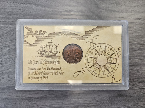 1808 coin from the shipwreck - coin,
