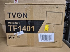 TVON TV Floor Stand for 32 to 55 Inch Tvs Tall TV Stand with Support Feet, Slim 