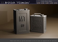 British ww2 fuel - can, (flimsy)