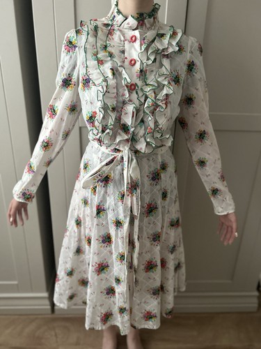 Vintage jean varon floral - jean,