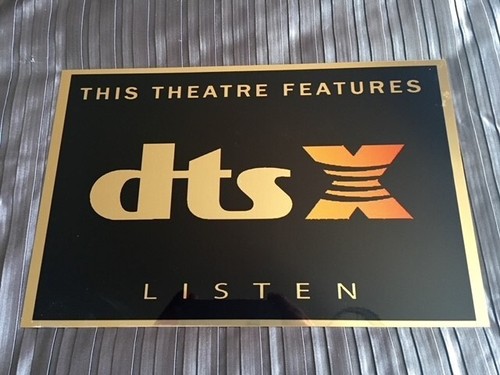 Dts home cinema sign - x,