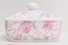 Parisian Pink Butter Dish Fine