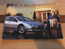 CHRYSLER CONCORDE USA MODEL YEAR 2003 PRINTED MODEL BROCHURE LTD LXI -USA MODEL