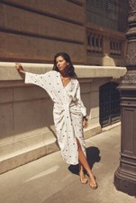 Zara women's cotton embroidery