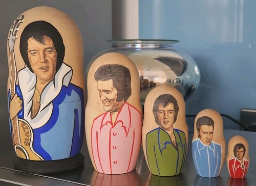 New elvis presley - -, wooden
