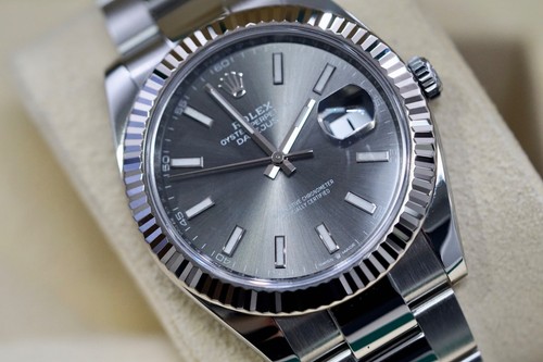 Rolex rhodium dial - rolex,