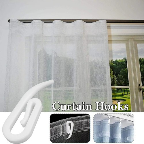100pcs curtain hooks for - hooks, ring