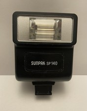 Sunpak SP140 Flash, hot shoe &