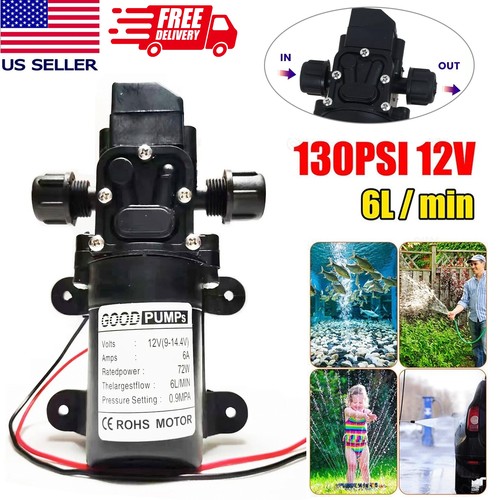 12v water pump 130psi - 12v, self