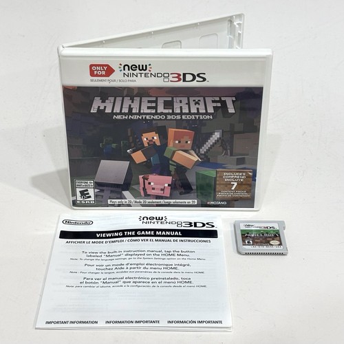 Minecraft new nintendo - new, 3ds