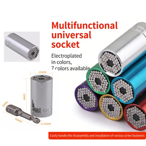 Universal socket wrench - socket,