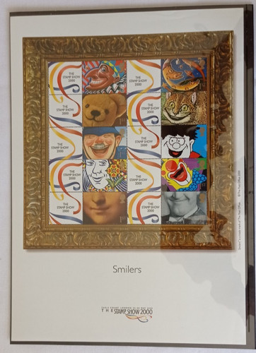 2000 royal mail smilers stamp - mail,