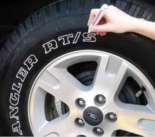 2 X TYRE MARKING White PEN