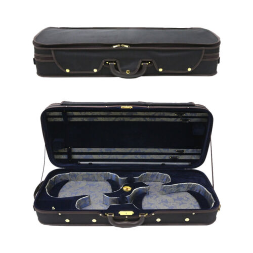 Double violin case full - case,