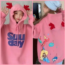 Autumn Winter New ,Pink , Dinosaur Hoodie Sweatshirt Jumper , ?? uk stock 