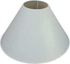 White Cotton Coolie Lampshade