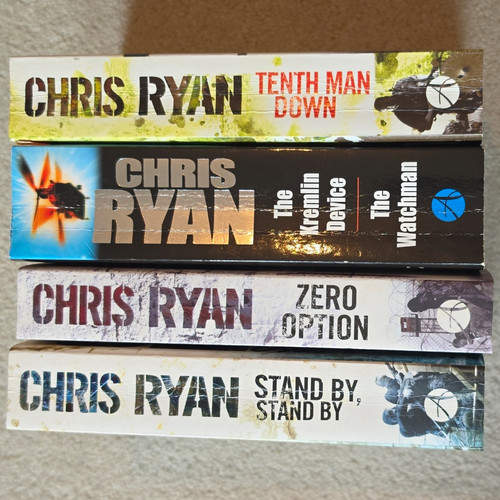 Chris ryan book set stand - chris, set-