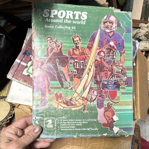 Sports around the world - world, stamp