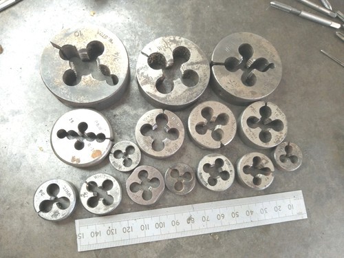Bsw split dies job lot - lot, 3/16-