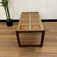 1960s Tile Top Coffee Table TEAK Englender VINTAGE British made