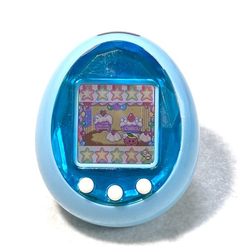 Bandai tamagotchi blue - id,