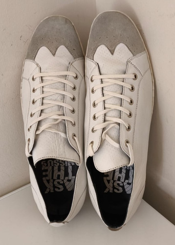 Ask the missus - white, shoes