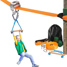 20M Kids Zipline Outdoor Toys