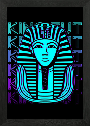 King tut tutankhamun framed - tutankhamun,