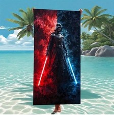 Darth Vader Star Wars  Beach Towel Polyester Microfiber 150 x 70cm.