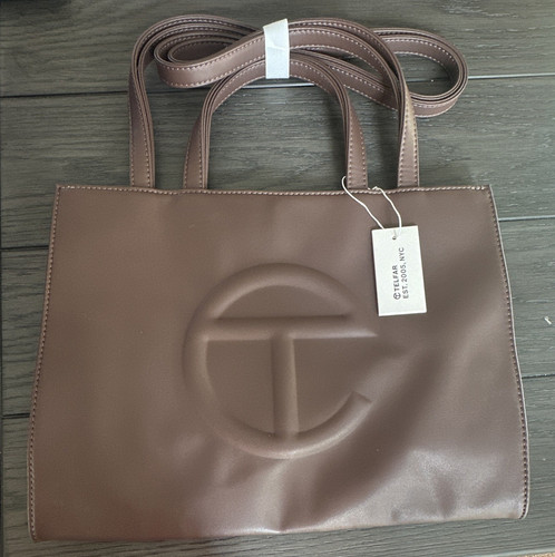 Telfar medium brown tote bag - telfar,