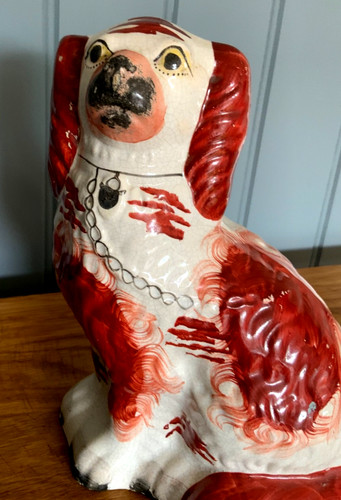 Antique staffordshire flatback - antique,