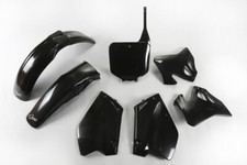 Plastic Kit Fairings Ufo Honda Cr 125 1995 - 1997 Cr 250 1995 - 1996 All Black