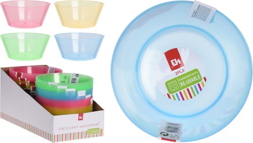 Coloured plastic cereal - ,
